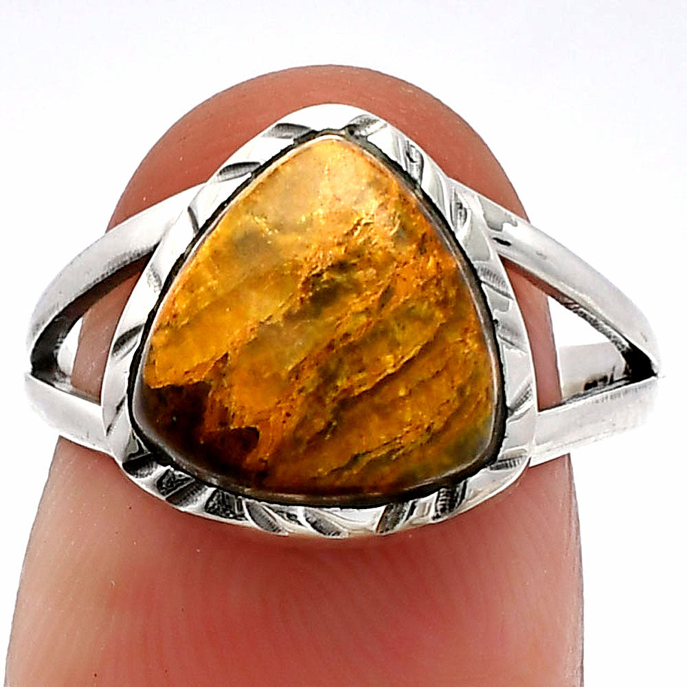Natural Rare Cady Mountain Agate Ring size-7 R-1074 SDR230784