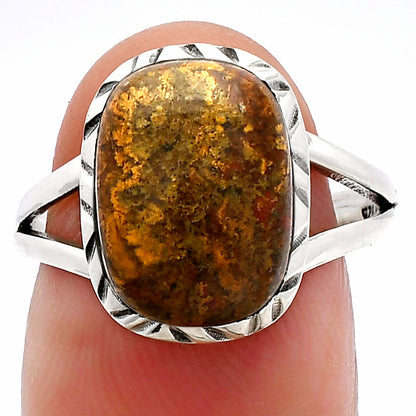 Natural Rare Cady Mountain Agate Ring size-8 R-1074 SDR230785