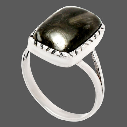 Natural Mexican Cabbing Fossil Ring size-9.5 R-1074 SDR230789
