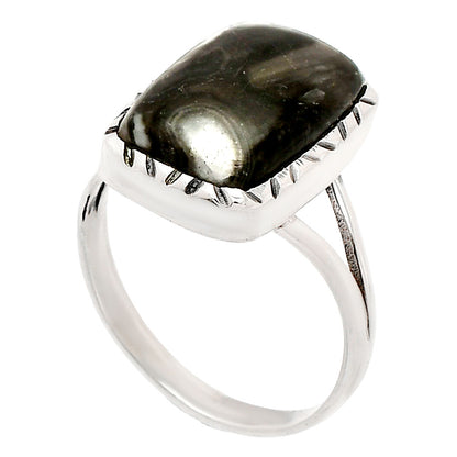 Natural Mexican Cabbing Fossil Ring size-9.5 R-1074 SDR230789