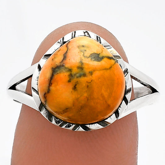 Natural Honey Dendritic Opal Ring size-9.5 R-1074 SDR230852