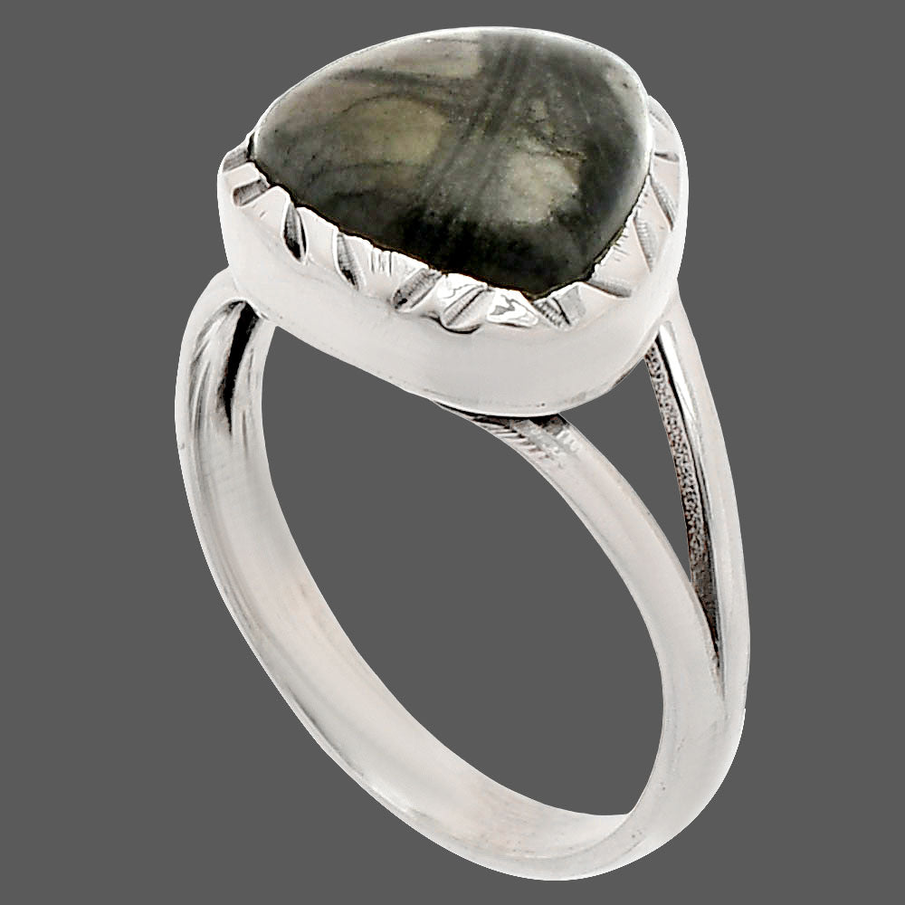 Natural Picasso Jasper Ring size-8 R-1074 SDR230866