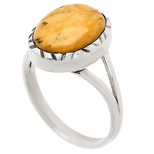 Natural Honey Dendritic Opal Ring size-9.5 R-1074 SDR230876