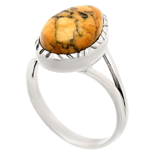Natural Honey Dendritic Opal Ring size-9.5 R-1074 SDR230881