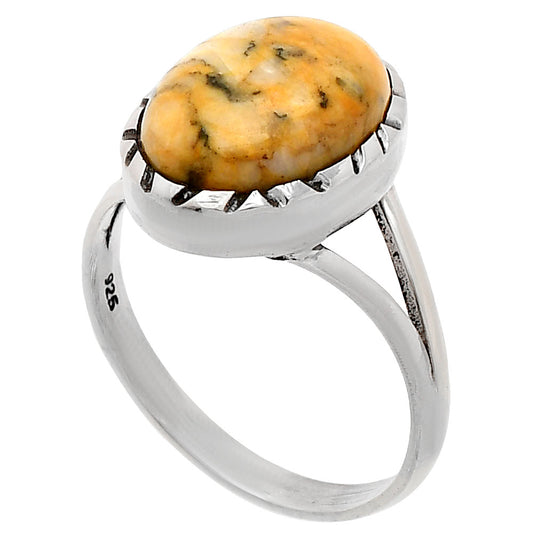 Natural Honey Dendritic Opal Ring size-9.5 R-1074 SDR230893