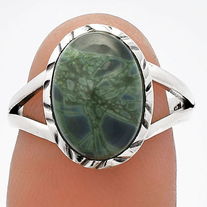 Natural Picasso Jasper Ring size-6.5 R-1074 SDR230903