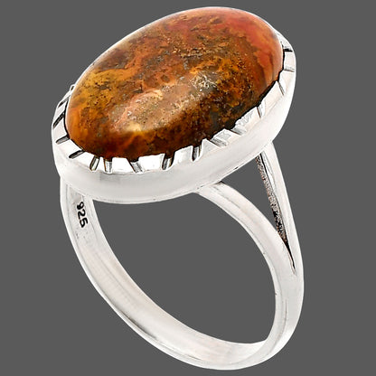 Natural Rare Cady Mountain Agate Ring size-9.5 R-1074 SDR230947
