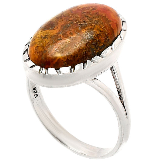 Natural Rare Cady Mountain Agate Ring size-9.5 R-1074 SDR230947