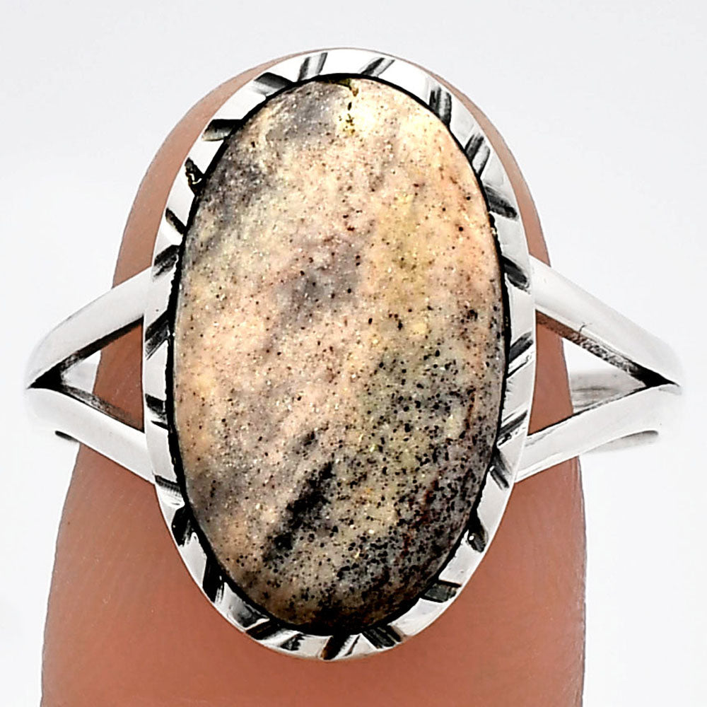 Natural Porcelain Jasper Ring size-9.5 R-1074 SDR230975