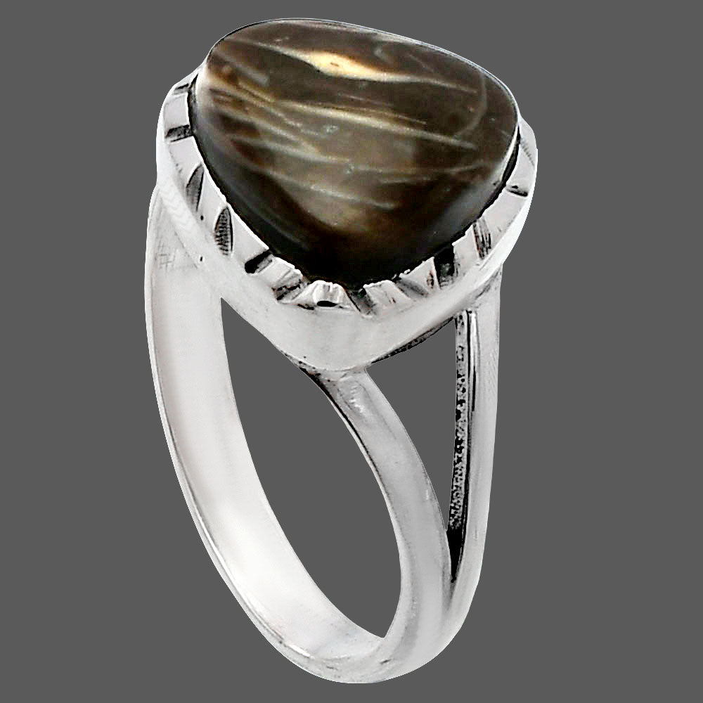 Natural Stick Agate Ring size-8 R-1074 SDR230995