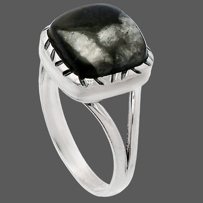 Natural Mexican Cabbing Fossil Ring size-9.5 R-1074 SDR230996