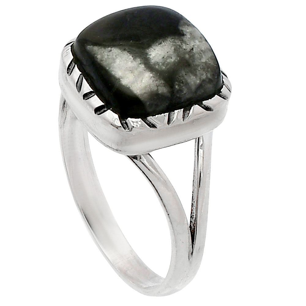 Natural Mexican Cabbing Fossil Ring size-9.5 R-1074 SDR230996