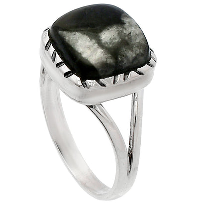 Natural Mexican Cabbing Fossil Ring size-9.5 R-1074 SDR230996