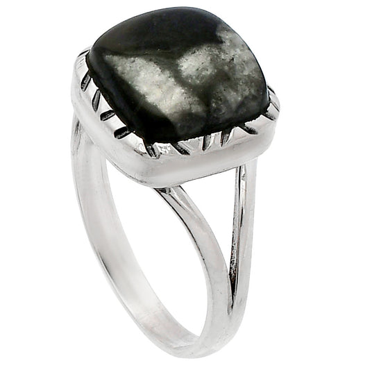 Natural Mexican Cabbing Fossil Ring size-9.5 R-1074 SDR230996