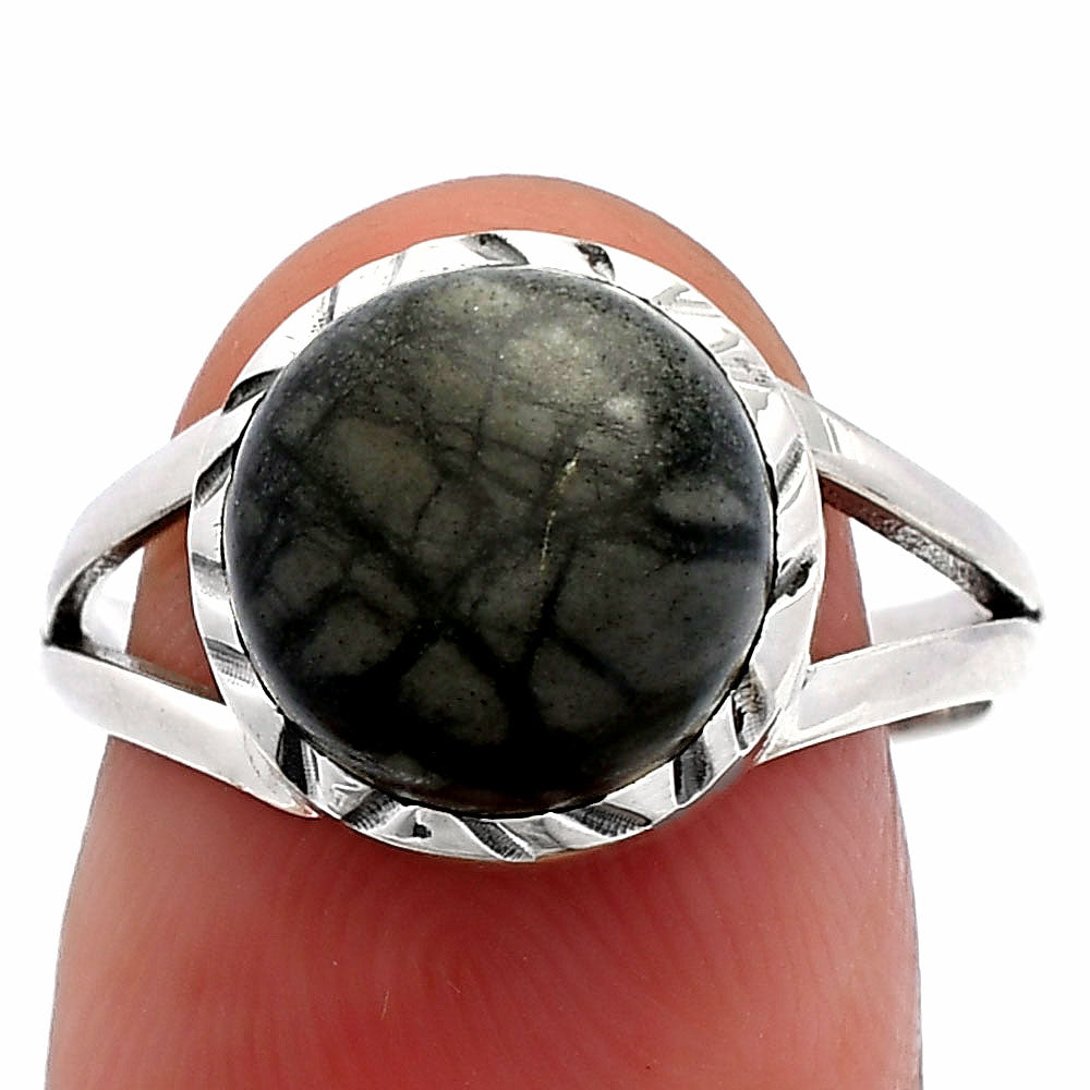 Natural Picasso Jasper Ring size-8 R-1074 SDR231004