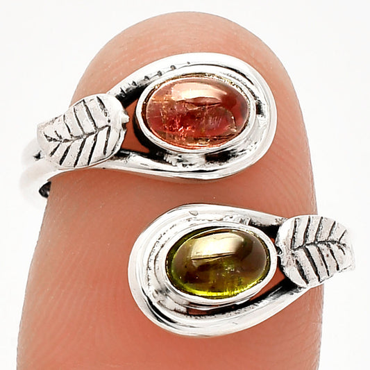 Natural Multi Tourmaline Ring size-7 R-1483 SDR231329