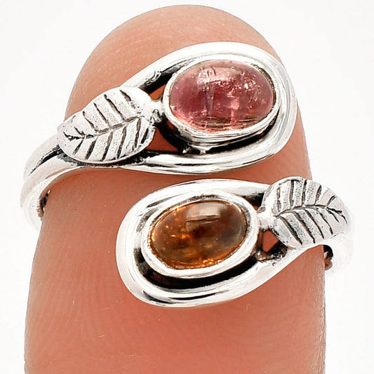 Natural Multi Tourmaline Ring size-6 R-1483 SDR231330