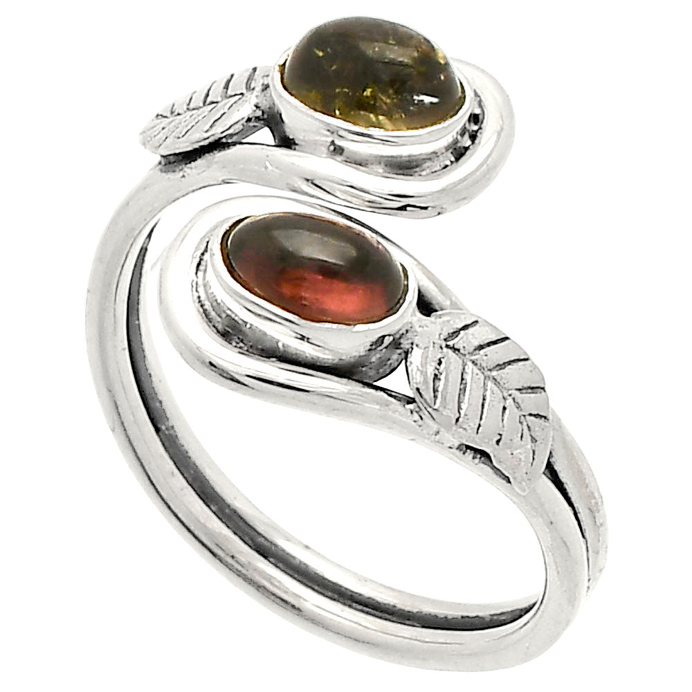 Natural Multi Tourmaline Ring size-7 R-1483 SDR231331