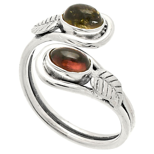 Natural Multi Tourmaline Ring size-7 R-1483 SDR231331