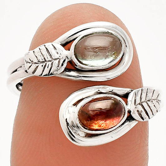 Natural Multi Tourmaline Ring size-7 R-1483 SDR231342