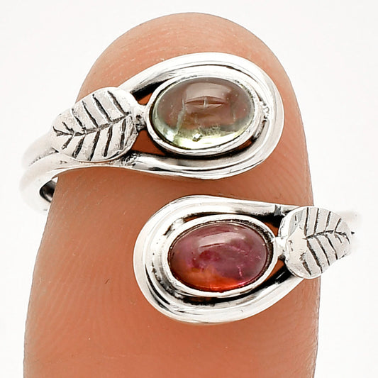 Natural Multi Tourmaline Ring size-8 R-1483 SDR231344