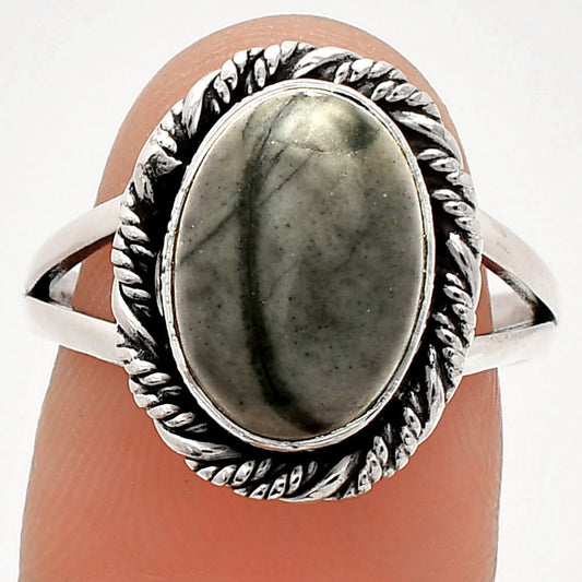Natural Picasso Jasper Ring size-8 R-1014 SDR231472