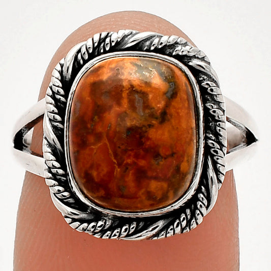 Natural Rare Cady Mountain Agate Ring size-7 R-1014 SDR231483