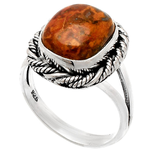 Natural Rare Cady Mountain Agate Ring size-7 R-1014 SDR231483