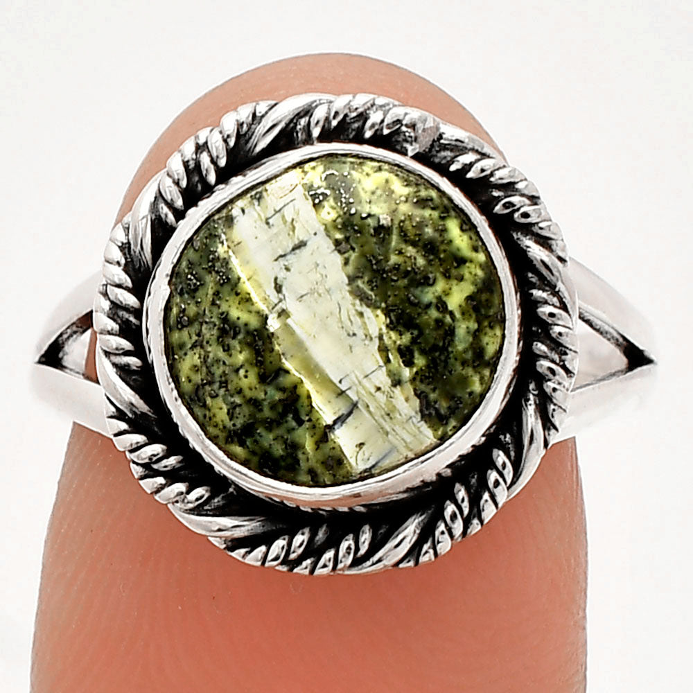 Natural Chrysotile Ring size-8 R-1014 SDR231515