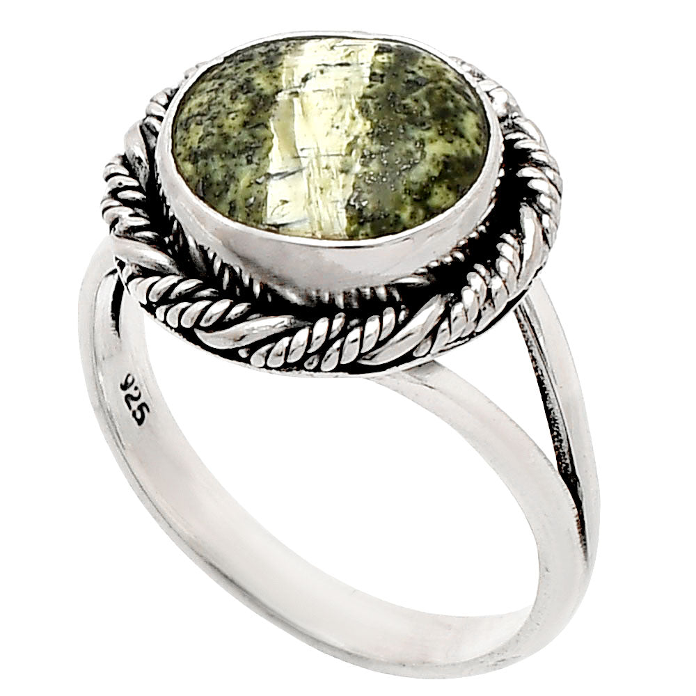 Natural Chrysotile Ring size-8 R-1014 SDR231515