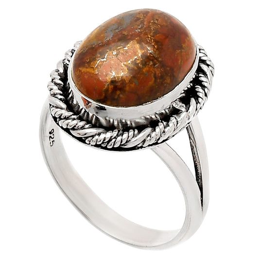 Natural Rare Cady Mountain Agate Ring size-8 R-1014 SDR231530