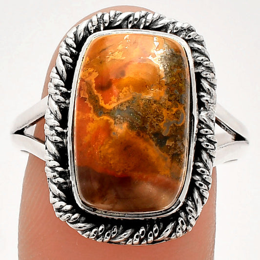 Natural Rare Cady Mountain Agate Ring size-9.5 R-1014 SDR231542