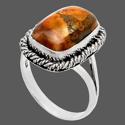 Natural Rare Cady Mountain Agate Ring size-9.5 R-1014 SDR231542