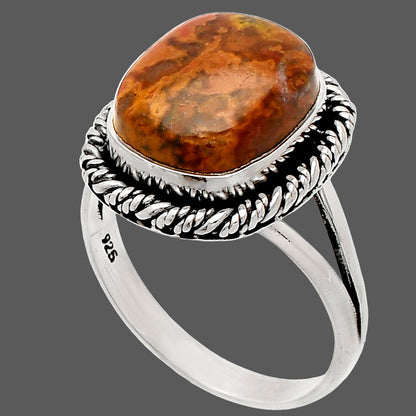 Natural Rare Cady Mountain Agate Ring size-9 R-1014 SDR231544
