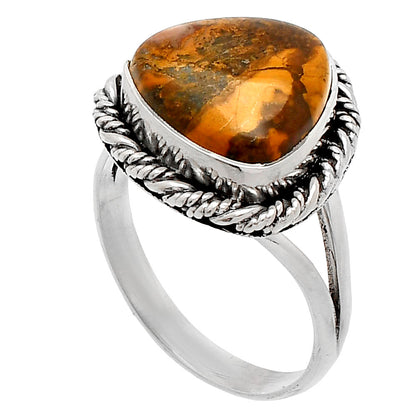 Natural Rare Cady Mountain Agate Ring size-8 R-1014 SDR231560