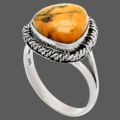Natural Honey Dendritic Opal Ring size-9.5 R-1014 SDR231572