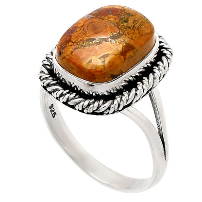 Natural Rare Cady Mountain Agate Ring size-9 R-1014 SDR231583