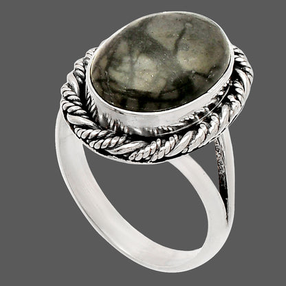 Natural Picasso Jasper Ring size-7 R-1014 SDR231587