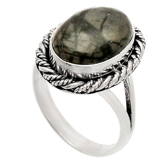 Natural Picasso Jasper Ring size-7 R-1014 SDR231587
