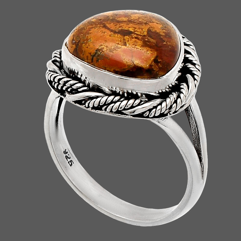 Natural Rare Cady Mountain Agate Ring size-7 R-1014 SDR231592
