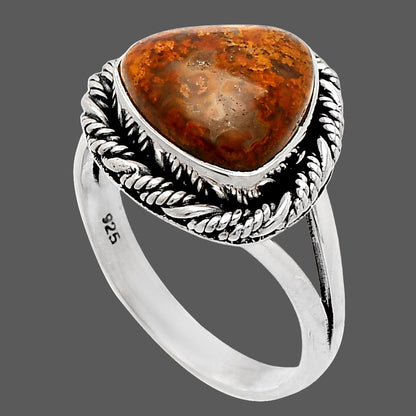Natural Rare Cady Mountain Agate Ring size-8 R-1014 SDR231612