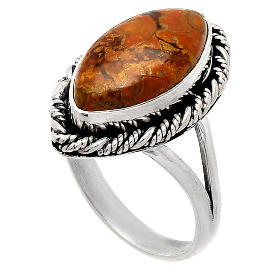 Natural Rare Cady Mountain Agate Ring size-8 R-1014 SDR231618