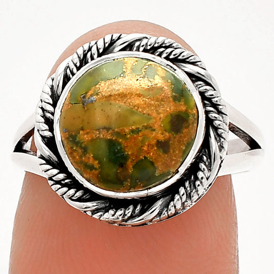 Natural Bamboo Jasper Ring size-7 R-1014 SDR231620