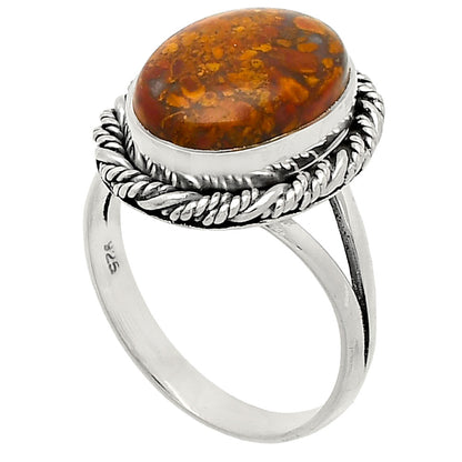 Natural Rare Cady Mountain Agate Ring size-8 R-1014 SDR231705