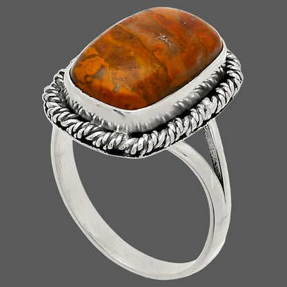 Natural Rare Cady Mountain Agate Ring size-9.5 R-1014 SDR231713
