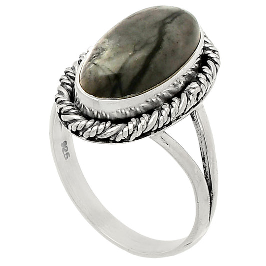 Natural Picasso Jasper Ring size-9 R-1014 SDR231727