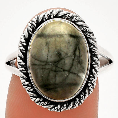 Natural Picasso Jasper Ring size-9 R-1014 SDR231739