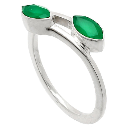 Natural Green Onyx Ring size-9.5 R-1235 SDR232185