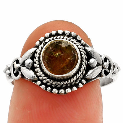 Natural Rare Kornerupine Rough Ring size-8 R-1286 SDR232402
