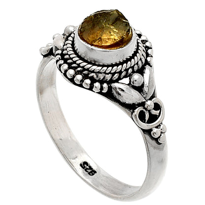 Natural Rare Kornerupine Rough Ring size-8 R-1286 SDR232402